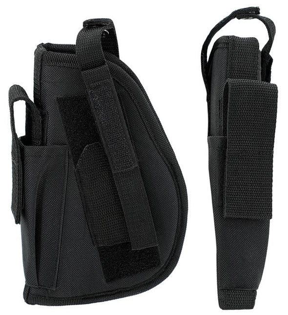 Zwarte Holster Linkerbeen van Widmann koop je bij Partywinkel