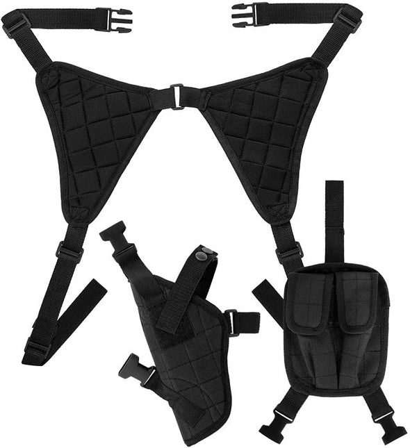 Zwarte Holster Schouder van Widmann koop je bij Partywinkel
