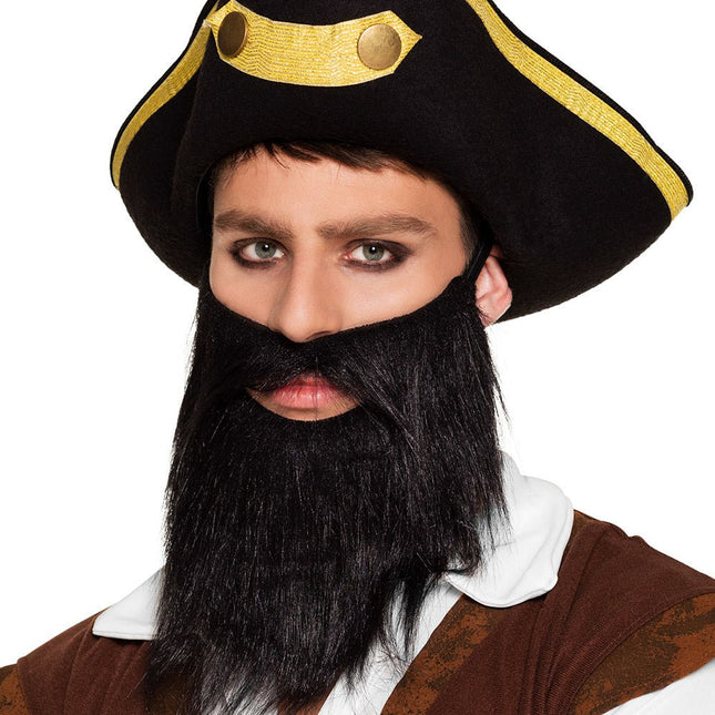 Zwarte Lange Baard van Boland koop je bij Partywinkel
