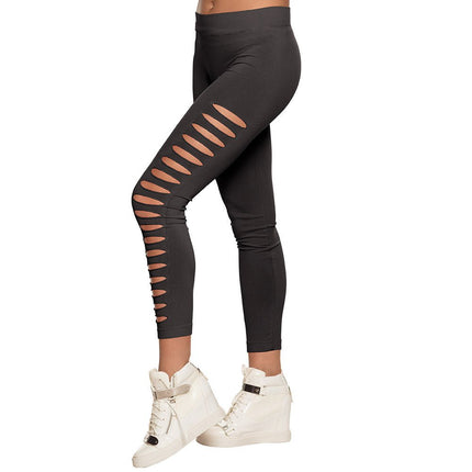 Zwarte Legging Gaten van Boland koop je bij Partywinkel