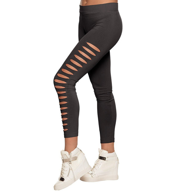 Zwarte Legging Gaten van Boland koop je bij Partywinkel