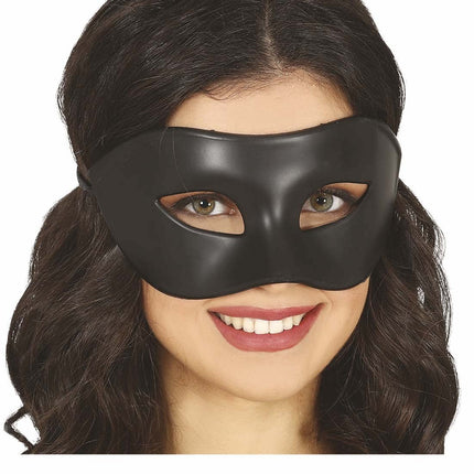 Zwarte Masker van Fiestas Guirca koop je bij Partywinkel