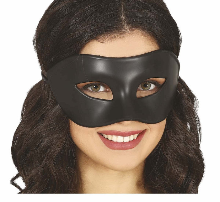 Zwarte Masker van Fiestas Guirca koop je bij Partywinkel