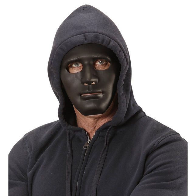 Zwarte Masker Anonym van Widmann koop je bij Partywinkel