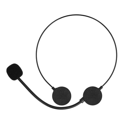 Zwarte Nep Headset van Boland koop je bij Partywinkel