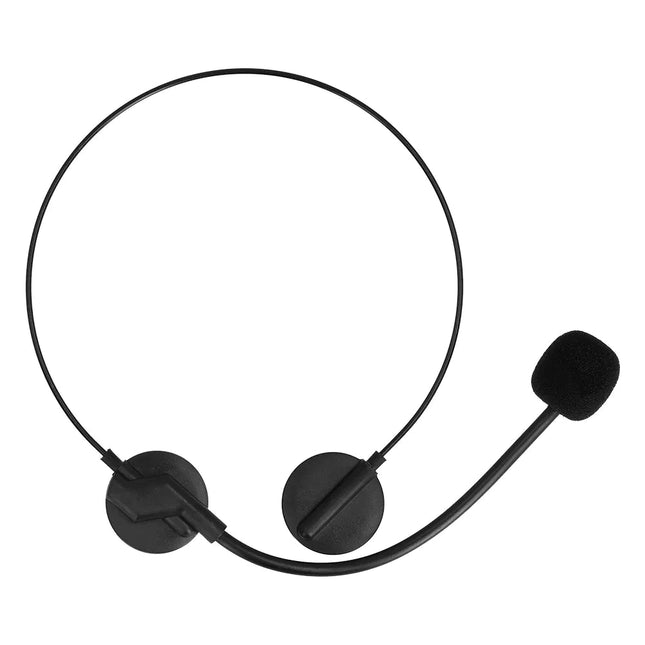 Zwarte Nep Headset van Boland koop je bij Partywinkel