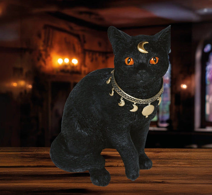 Zwarte Nep Kat 28cm van Fiestas Guirca koop je bij Partywinkel
