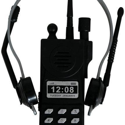 Zwarte Nep Walkie Talkie van Fiestas Guirca koop je bij Partywinkel