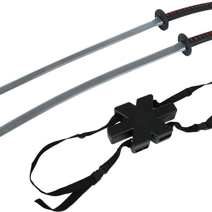 Zwarte Nep Zwaard Samurai 95cm 2st van Fiestas Guirca koop je bij Partywinkel