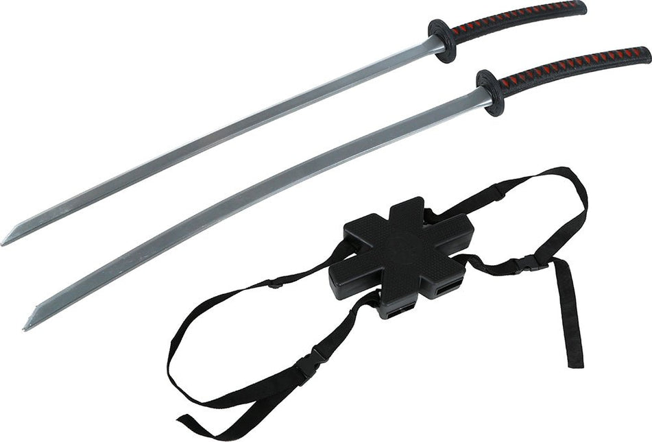 Zwarte Nep Zwaard Samurai 95cm 2st van Fiestas Guirca koop je bij Partywinkel
