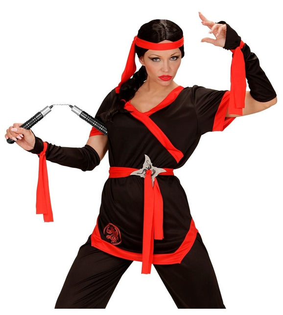 Zwarte Nunchako van Widmann koop je bij Partywinkel