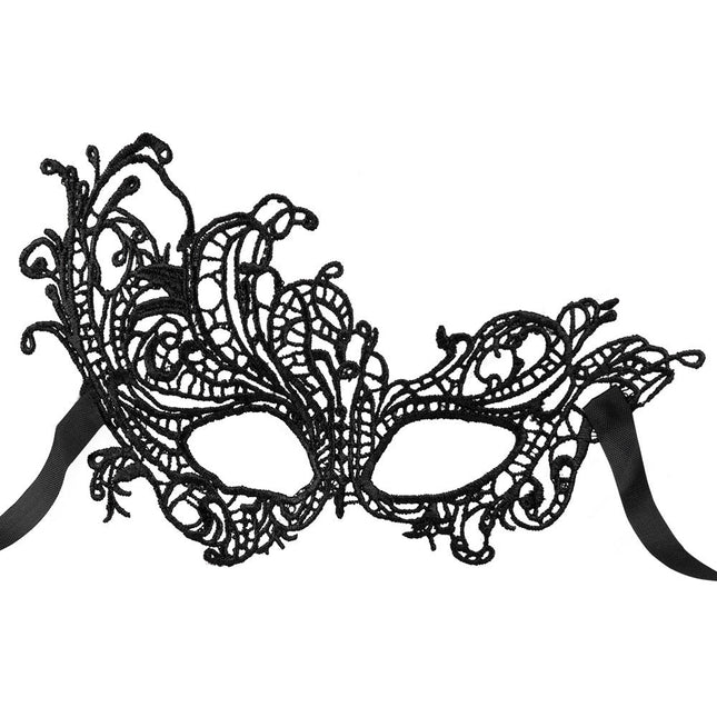 Zwarte Oogmasker Kant van Boland koop je bij Partywinkel