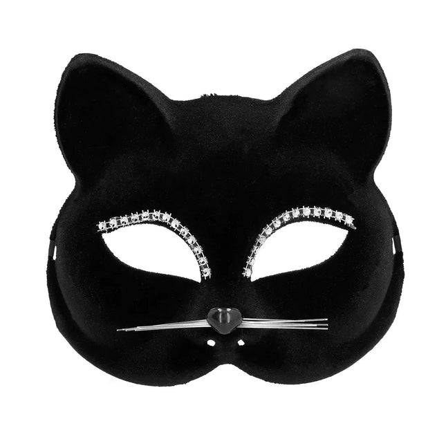 Zwarte Oogmasker Kat van Boland koop je bij Partywinkel