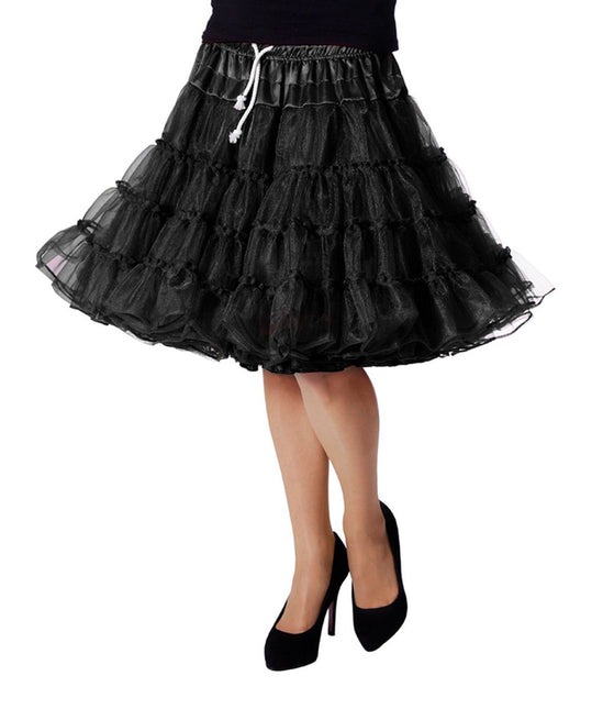 Zwarte Petticoat Luxe van Wilbers & Wilbers koop je bij Partywinkel