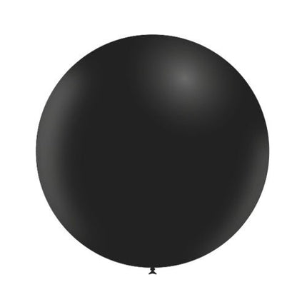 Zwarte Reuze Ballon 60cm van Balloonia koop je bij Partywinkel