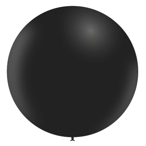 Zwarte Reuze Ballon XL 91cm van Balloonia koop je bij Partywinkel