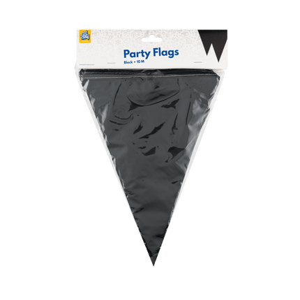 Zwarte Slinger Plastic 10m van Paper Dreams koop je bij Partywinkel