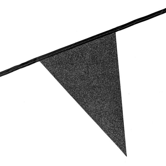 Zwarte Slingers Glitter 6m van WeFiesta koop je bij Partywinkel