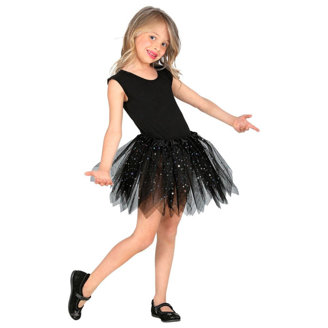 Zwarte Tutu Kind van Widmann koop je bij Partywinkel