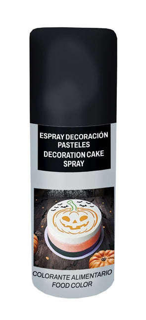 Zwarte Voedingskleurstof Spray 100ml van Fiestas Guirca koop je bij Partywinkel